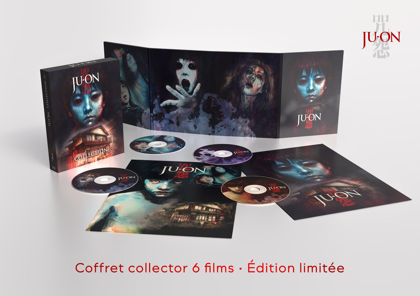 COFFRET JU-ON COLLECTION - blu-ray - Edition collector limitée 1000 exemplaires - Pré commande