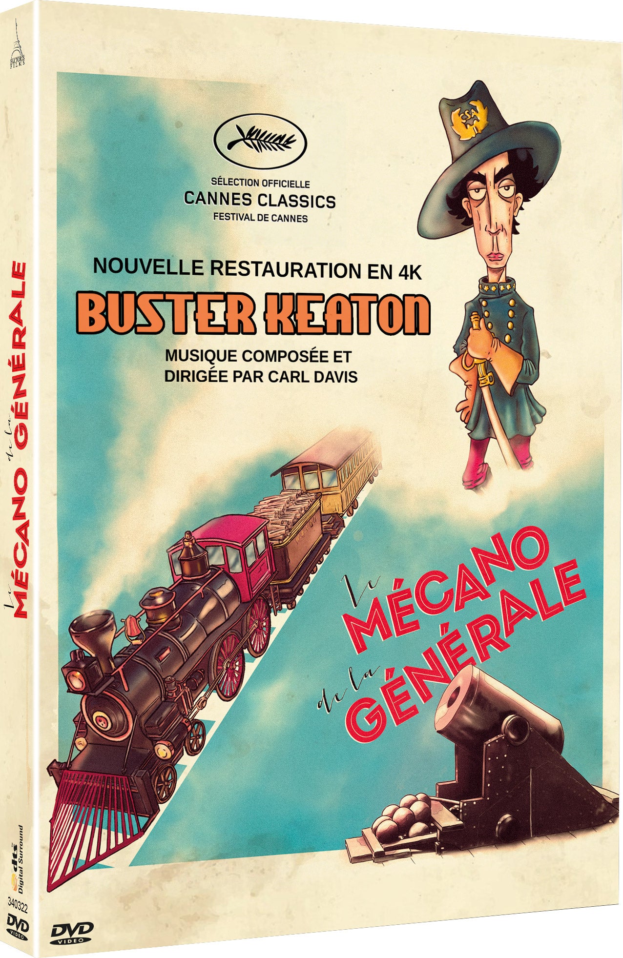 LE MÉCANO DE LA GÉNÉRALE - DVD