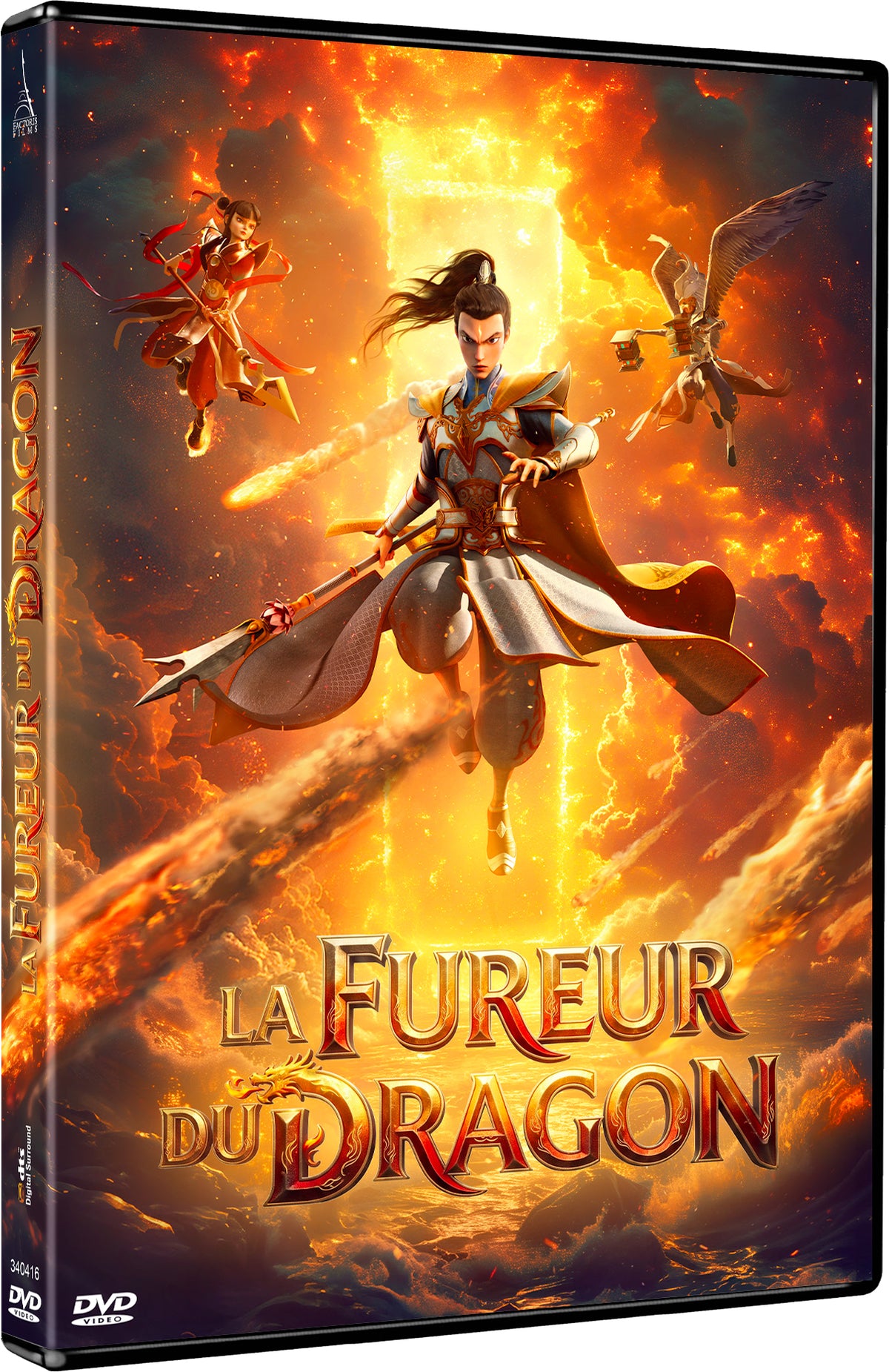 LA FUREUR DU DRAGON - DVD - Pré commande