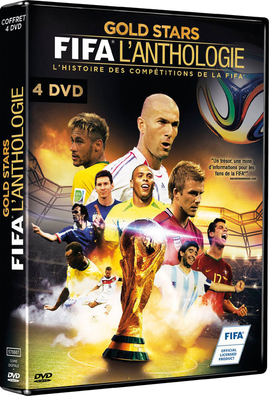 COFFRET GOLD STARS FIFA L'ANTHOLOGIE - 4DVD