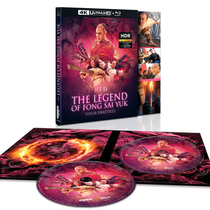 THE LEGEND OF FONG SAI YUK - 4K Ultra HD HDR10 + Blu-ray