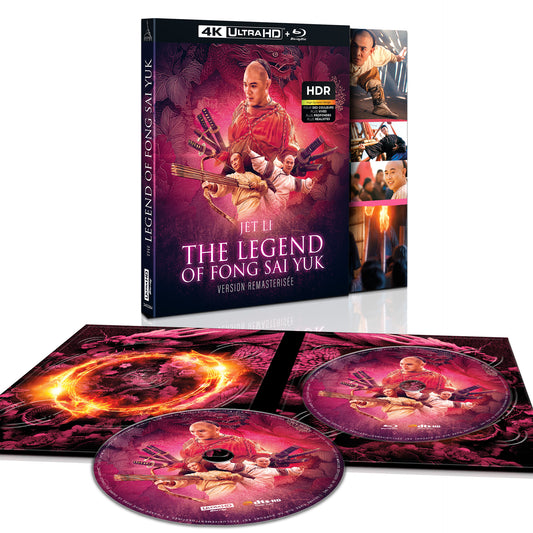 THE LEGEND OF FONG SAI YUK - 4K Ultra HD HDR10 + Blu-ray - Pré-commande